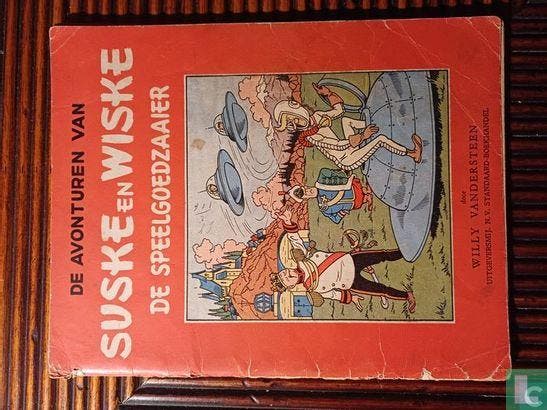 Suske en Wiske - De speelgoedzaaier - 1954, Boeken, Stripverhalen, Gelezen, Eén stripboek, Verzenden