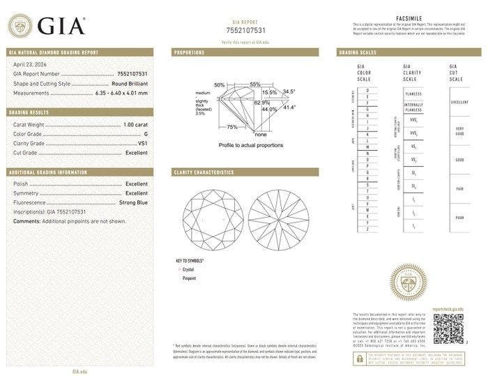 Oorbellen - 18 karaat Roségoud - 2.02ct. tw. Diamant, Bijoux, Sacs & Beauté, Boucles d'oreilles