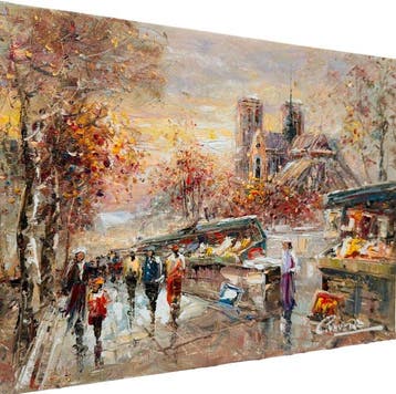 Christof Vevers (1962) - Paris - Notre-Dame aux Couleurs