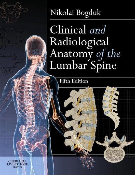 Clinical and Radiological Anatomy of the Lumbar Spine, Boeken, Taal | Engels, Gelezen, Verzenden