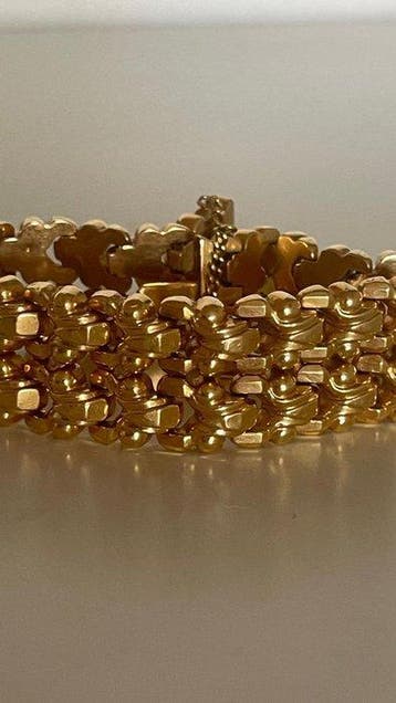 Armband - 18 karaat Geel goud - Punsonato