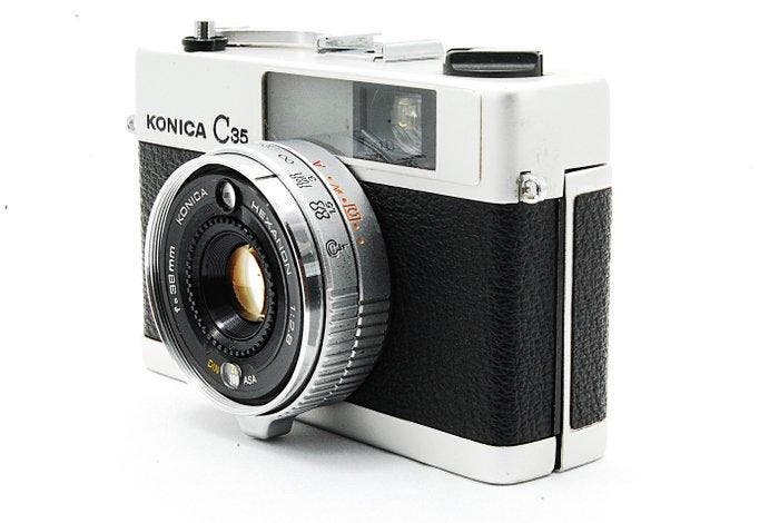 Konica C35 E&LReplaced with new malt Analoge compactcamera, TV, Hi-fi & Vidéo, Appareils photo analogiques