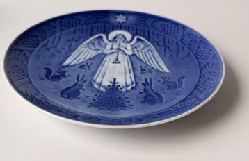 Royal Copenhagen - Assiette (2) - Porcelaine - 1959, Antiquités & Art