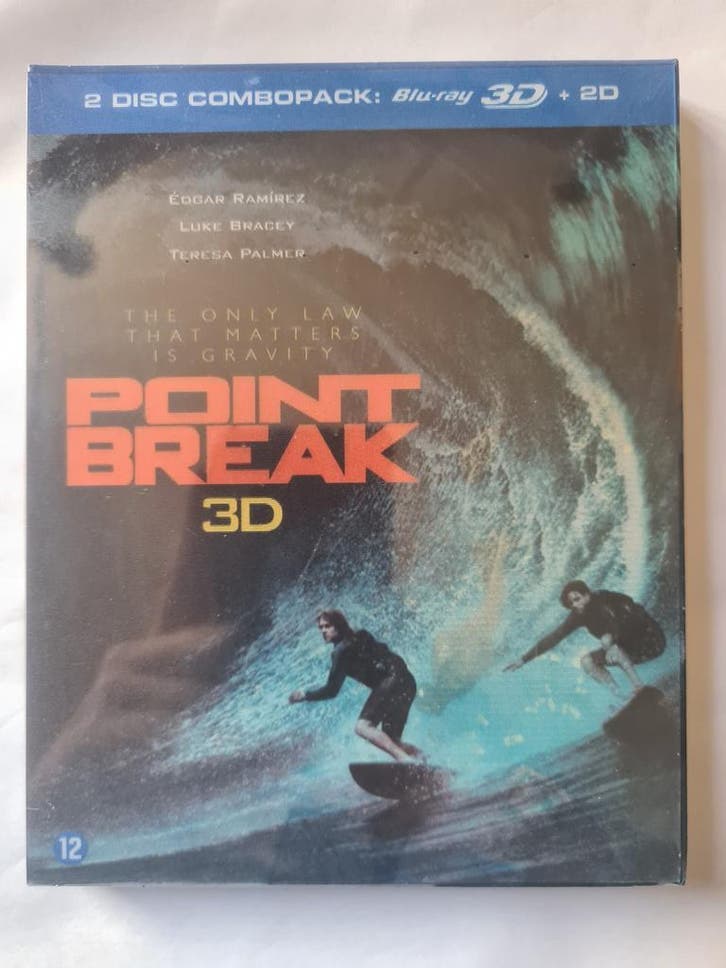 POINT BREAK (2015) (3D + 2D) (IN SEAL) (BLURAY), Cd's en Dvd's, Blu-ray, Gebruikt