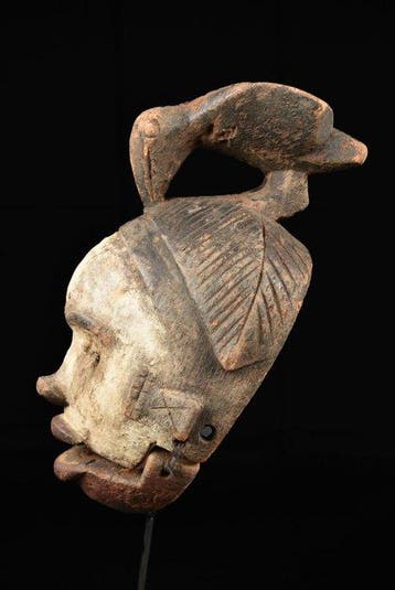 Masker - Ogoni - Nigeria (Zonder minimumprijs), Antiek en Kunst