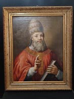 Scuola Veneto-Lombarda (XVIII) - Ritratto di Papa Gregorio I