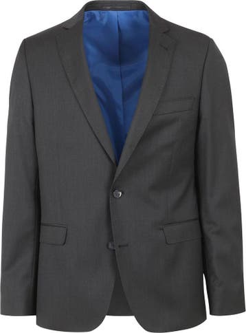 Suitable Colbert Piga Wol Antraciet maat Overige maten Heren, Kleding | Heren, Verzenden, Nieuw, Overige maten, Suitable