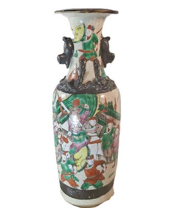 Vase - Faïence - Chine - Dynastie Qing (1644–1911) (Sans