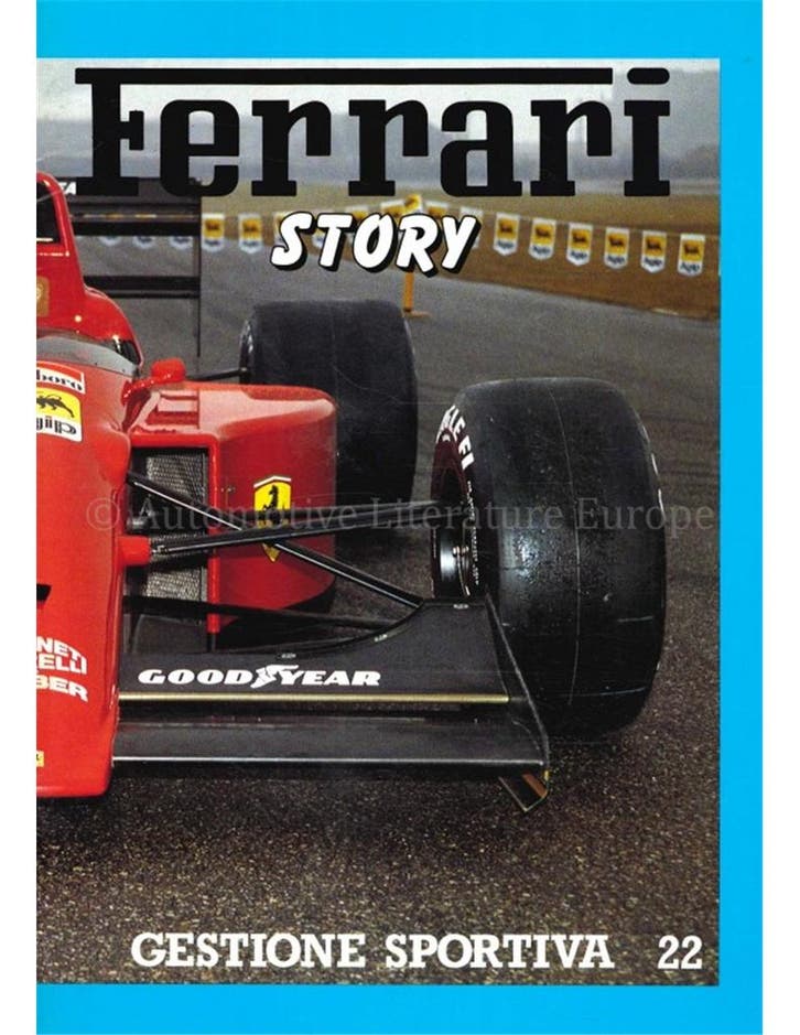 1990 FERRARI STORY GESTIONE SPORTIVA MAGAZINE 22 ENGELS |, Boeken, Auto's | Folders en Tijdschriften
