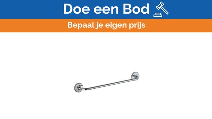 Bieden: Inda A2390ACR towel holder chrome, Doe-het-zelf en Bouw, Sanitair, Ophalen of Verzenden