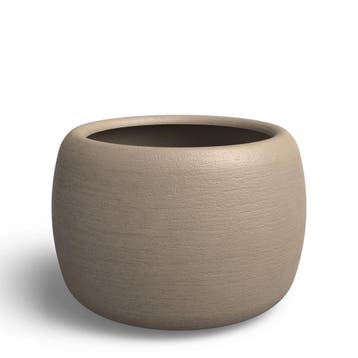 Sand (STONE 511), Tuin en Terras, Bloembakken en Plantenbakken, 100 cm of meer, Rond, Nieuw, Beton