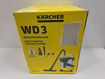 nat en droogzuiger Kärcher WD 3 S V-17/6/20 Car, Elektronische apparatuur, Nieuw