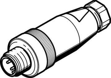 Festo Connecteur IP65 IP67 - 570953, Verzenden