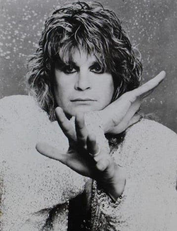 Mark Weiss - Vintage Iconic photo of Ozzy Osbourne - the