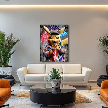 IPR Graph - Pikachu Street Vibes: Fast Food & Neon Dreams”, Nieuw