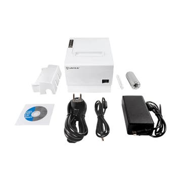 Unykach netwerk Thermo labelprinter POS5 wit USB-, RJ12-,..., Computers en Software, Ophalen of Verzenden, Nieuw