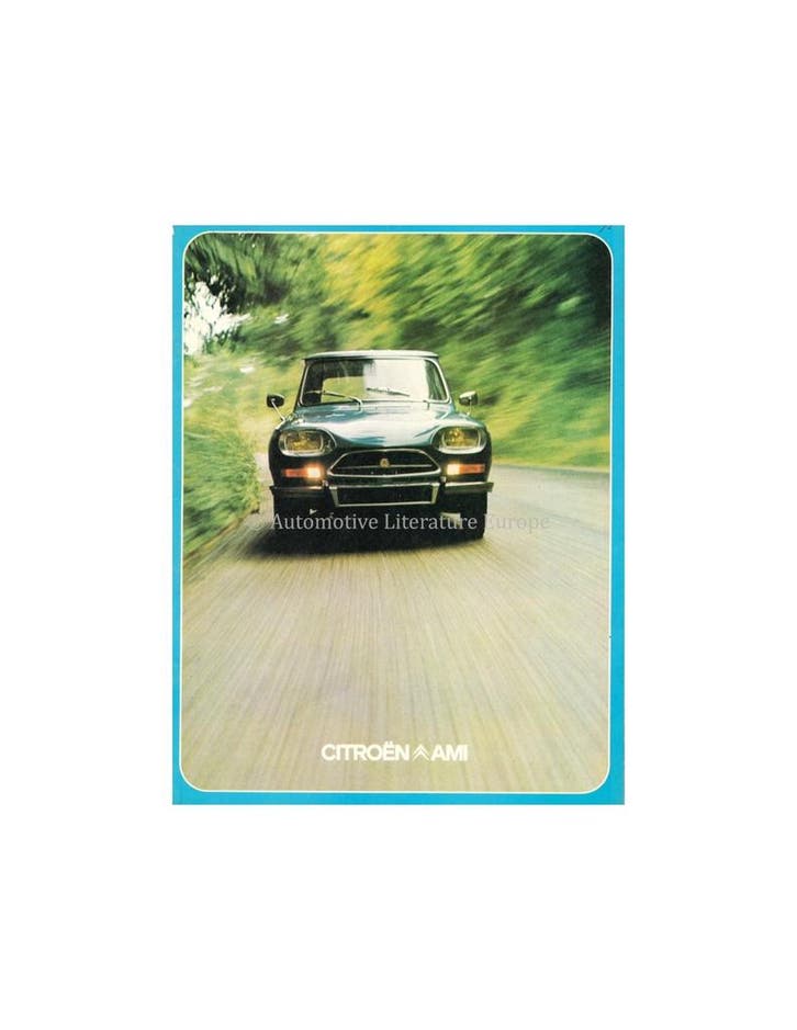 1973 CITROËN AMI 8 / AMI SUPER BROCHURE NEDERLANDS, Boeken, Auto's | Folders en Tijdschriften, Ophalen of Verzenden