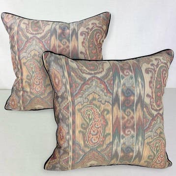 ETRO HOME - Nouveau ensemble de deux - Coussin, Antiquités & Art, Tapis & Textile