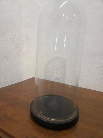 Globe - stolp - glas - 1901-1920 - kleine Ronde antieke