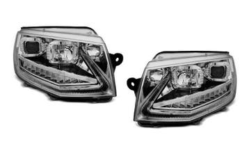 LED DRL knipperlicht koplampen Chrome, Auto-onderdelen, Verzenden, Nieuw, Volkswagen
