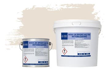 Wixx 2K Epoxy AQ 750 Betoncoating RAL 9001 | Crèmewit, Verzenden