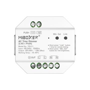 Mi-Light(MiBoxer) LED Inbouw Dimmer - TRI-C1 - AC Triac Dim, Verzenden