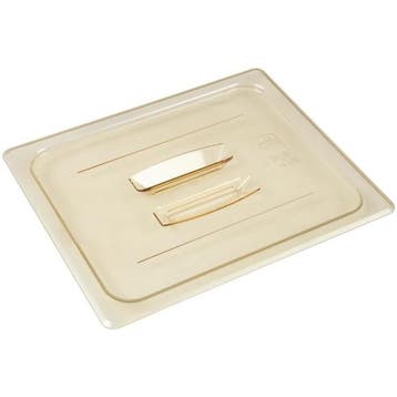 GN-Deksel | H-Pan | polycarbonaat | 1/2 GN | Handgreep, Verzenden