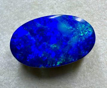 Opaal Cabochon - Hoogte: 16 mm - Breedte: 9 mm- 1.16 g - (1)