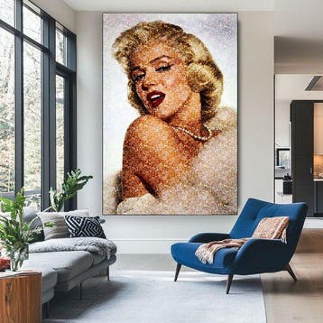 A qualcuno piace caldo (1959) Mosaico - Marilyn Monroe, Nieuw