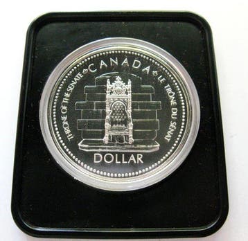 Canada. 1 Dollar 1977 | Silver Jubilee | in original Box, Postzegels en Munten