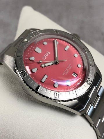 Oris - Divers Sixty Five Cotton Candy Automatic Pink - 01