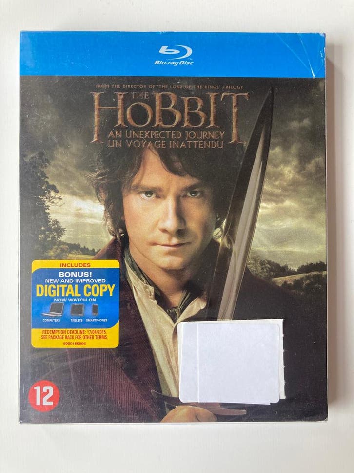 THE HOBBIT AN UNEXPECTED JOURNEY (IN SEAL) (BLURAY), CD & DVD, Blu-ray