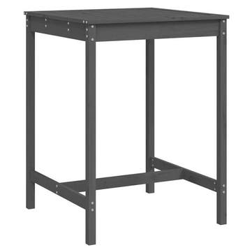 Tuintafel Grenen Grijs | 51% korting | Retour deal, Verzenden, Zo goed als nieuw, Vierkant, Hout