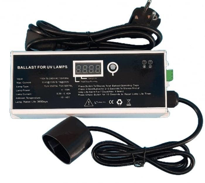 Transformateur avec minuterie pour lampe UV 6-55W avec conne, Jardin & Terrasse, Pompes à eau, Neuf, Enlèvement ou Envoi