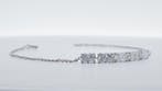 Zonder minimumprijs - Armband - 14 karaat Witgoud - 2.86ct.