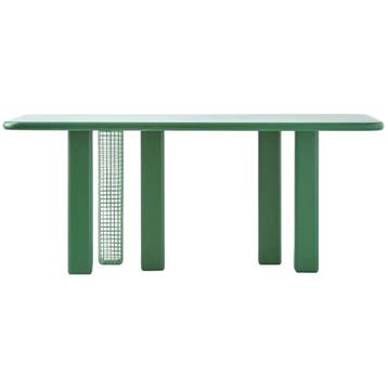 Polspotten Rechthoekige Eettafel Op 5 Poten (fsc 100%, Verzenden, Gebruikt, Overige houtsoorten, 150 tot 200 cm