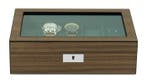 Prestige - Sieradendoos - Horlogedoos van walnootfineer -