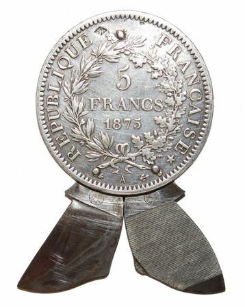 Frankrijk. Éloi Pernet – Nécessaire de poche en 5 Francs
