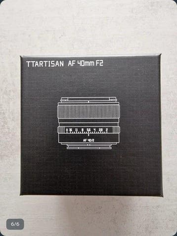 TTartisans TTartisans 40mm F2 Sony e Objectif principal, TV, Hi-fi & Vidéo