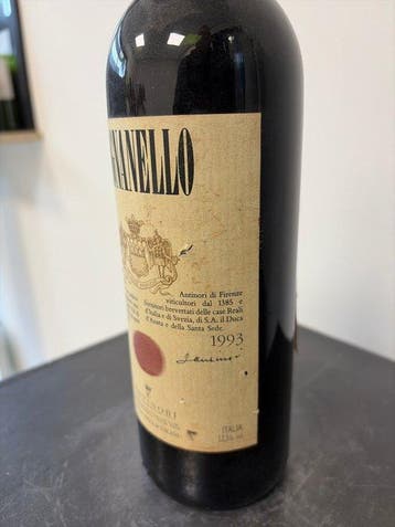 1993 Tignanello Antinori - Toscane - 1 Fles (0,75 liter), Verzamelen, Nieuw