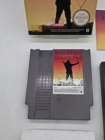 Nintendo - Nes - RARE - PAL B - 1st Edition - Robin Hood, Nieuw