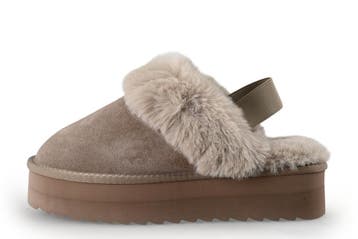 Colors of California Pantoffels in maat 40 Beige, Kleding | Dames, Schoenen, Verzenden, Beige, Zo goed als nieuw, Pantoffels of Sloffen