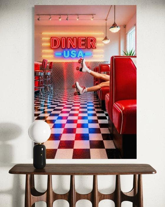 La Chibroneuse - Roller Diner - XL, Antiquités & Art, Art | Objets design