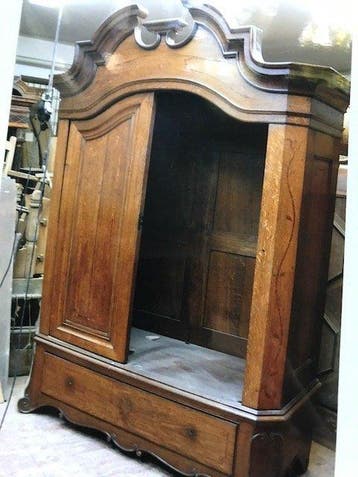 Kast - Eik - Garderobekast van eikenhout