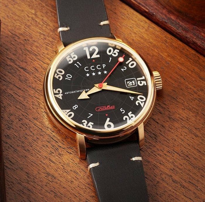 CCCP - COMRADE - Automatic Slava - Gold - Rare - New - Heren, Bijoux, Sacs & Beauté, Montres | Hommes