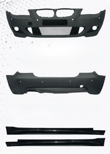 BMW E60 07–10 bodykit M-Tech – PDC + dubbel uitlaat