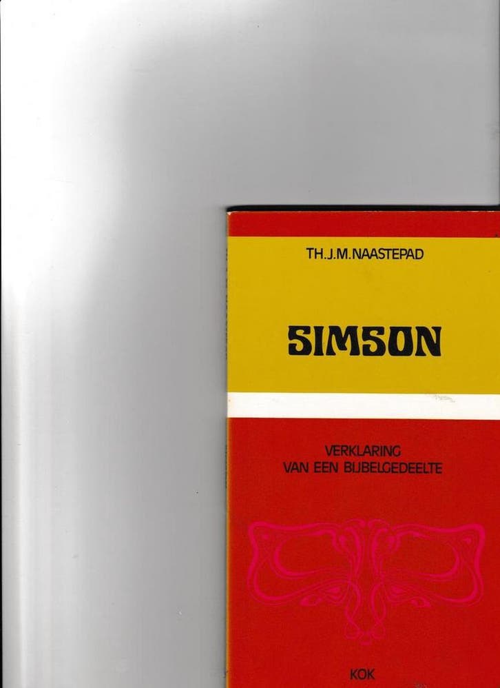 Simson / Verklaring van een bijbelgedeelte 9789024225934, Boeken, Godsdienst en Theologie, Gelezen, Verzenden