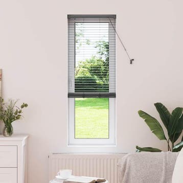 vidaXL Venetiaanse jaloezie Donkergrijs 175 x 40 cm 25 mm, Huis en Inrichting, Verzenden, Nieuw