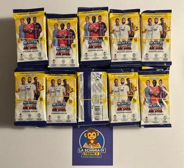 Topps Booster pack - 100 bustine pack Match Attax 2022 23