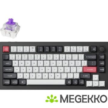 Keychron Q1 HE Zwart Magnetic Switch Draadloos Hall Effect, Verzenden, Nieuw